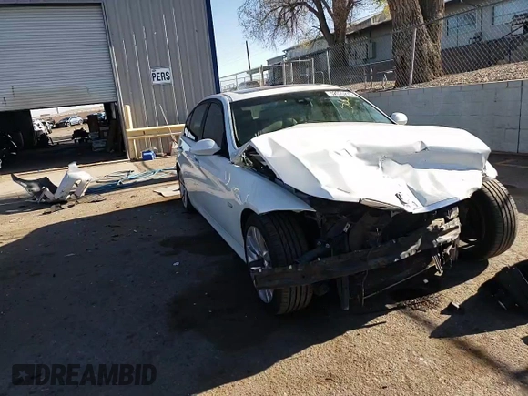 2006 BMW 3 Series 325i with VIN WBAVB13506PT09008, listed as a Copart auction lot 52020275 with 0 mi miles and Salvage Title. Bid and sale history available at carsss.com. Image 10.