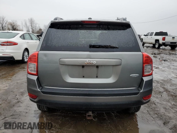 2011 Jeep Compass Latitude with VIN 1J4NT1FB2BD252754, listed as a Copart auction lot 41946725 with 163,155 mi miles and Clean Title. Bid and sale history available at carsss.com. Image 6.
