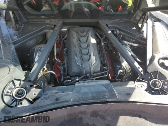 2021 Chevrolet Corvette 1LT with VIN 1G1YA2D47M5106990, listed as a Copart auction lot 46452494 with 12,665 mi miles and Salvage Title. Bid and sale history available at carsss.com. Image 11.