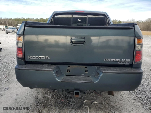2008 Honda Ridgeline RTX with VIN 2HJYK16398H529812, listed as a Copart auction lot 42393905 with 230,190 mi miles and Salvage Title. Bid and sale history available at carsss.com. Image 6.