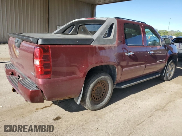 2008 Chevrolet Avalanche 2LT with VIN 3GNFK12398G275317, listed as a Copart auction lot 54267925 with 131,332 mi miles and Salvage title. Bid and sale history available at DreamBid. Image 3.
