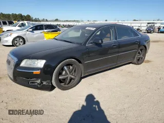 2008 Audi A8 L 4.2L with VIN WAUMV94EX8N000984, listed as a Copart auction lot 88282785 with 184,295 mi miles and Clean Title. Bid and sale history available at carsss.com. Image 1.