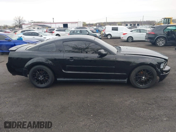 2008 Ford Mustang Deluxe with VIN 1ZVHT80N885204464, listed as a IAAI auction lot 42038519 with 200,912 mi miles. Bid and sale history available at carsss.com. Image 12.
