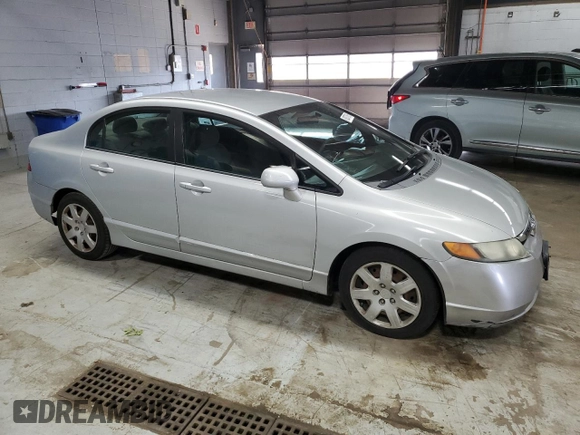 2008 Honda Civic LX z VIN 1HGFA16568L002587, wystawiony jako Copart lot #60371515 z przebiegiem 192 191 mil mil oraz Czysty tytuł • Clean title. Historia ofert i sprzedaży dostępna na DreamBid. Obrazek 4.