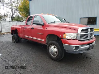 2005 Dodge 3500 SLT with VIN 3D7MS48C45G812461, listed as a Copart auction lot 78489944 with 277,515 mi miles and Salvage Title. Bid and sale history available at DreamBid. Image 4.