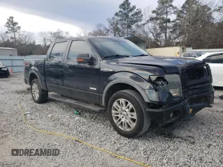 2013 Ford F-150 XL with VIN 1FTFW1ET6DKF08260, listed as a Copart auction lot 42494635 with 252,331 mi miles and Salvage Title. Bid and sale history available at carsss.com. Image 4.