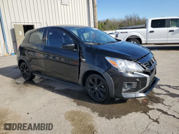 2023 Mitsubishi Mirage Black Edition с VIN ML32AWHJ2PH001350, выставлен на аукционе Copart как лот 46849375 с пробегом 31 679 миль миль и Чистый • Clean title. История ставок и продаж доступна на DreamBid. Изображение 4.