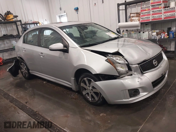 2012 Nissan Sentra S with VIN 3N1AB6AP1CL621898, listed as a IAAI auction lot 42378952 with 123,379 mi miles and . Bid and sale history available at DreamBid. Image 1.