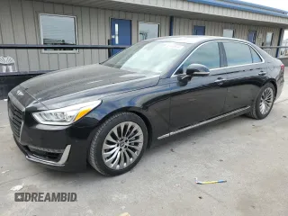 2018 Genesis G90 5.0L Ultimate with VIN KMHG54JH2JU049329, listed as a Copart auction lot 83400934 with 40,781 mi miles and Clean Title. Bid and sale history available at carsss.com. Image 1.