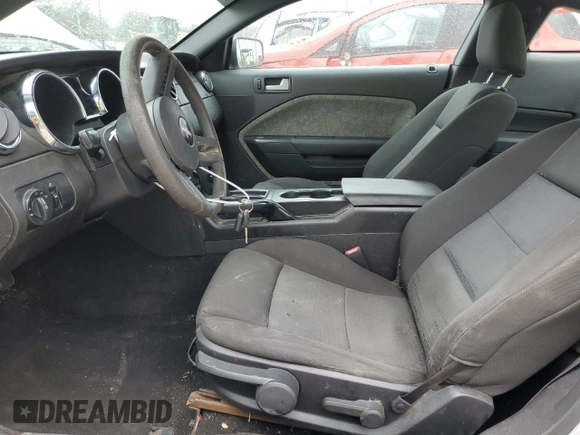 2007 Ford Mustang Deluxe with VIN 1ZVHT80N475367580, listed as a Copart auction lot 49649805 with 114,869 mi miles and Salvage Title. Bid and sale history available at carsss.com. Image 7.