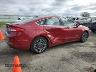 2018 Ford Fusion Hybrid Titanium with VIN 3FA6P0RU6JR177624, listed as a Copart auction lot 54309355 with 105,299 mi miles and Clean Title. Bid and sale history available at carsss.com. Image 3.