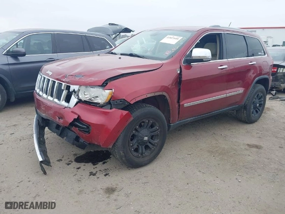 2012 Jeep Grand Cherokee Limited with VIN 1C4RJFBG8CC240952, listed as a IAAI auction lot 41807600 with 175,233 mi miles. Bid and sale history available at carsss.com. Image 2.