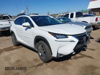 2015 Lexus NX 200t with VIN JTJYARBZ4F2013490, listed as a IAAI auction lot 41768494 with 160,183 mi miles. Bid and sale history available at carsss.com. Image 1.