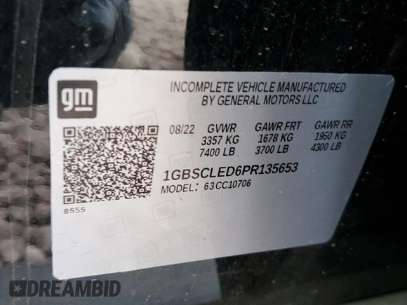 2023 Chevrolet Tahoe z VIN 1GBSCLED6PR135653, wystawiony jako Copart lot #44597235 z przebiegiem 15 149 mil mil oraz Szkoda całkowita • Salvage title. Historia ofert i sprzedaży dostępna na DreamBid. Obrazek 13.
