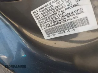 2010 Honda Odyssey Touring z VIN 5FNRL3H90AB085105, wystawiony jako IAAI lot #42142123 z przebiegiem Nie podano mil oraz . Historia ofert i sprzedaży dostępna na DreamBid. Obrazek 9.