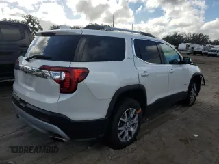 2020 GMC Acadia SLT with VIN 1GKKNMLS4LZ139437, listed as a Copart auction lot 49585185 with Not Provided miles and Salvage Title. Bid and sale history available at DreamBid. Image 3.