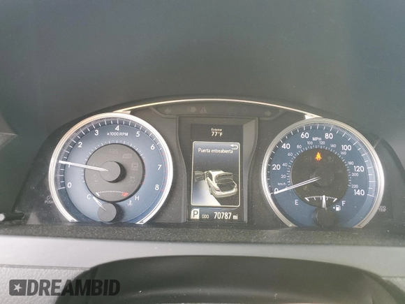 2016 Toyota Camry XLE with VIN 4T1BF1FKXGU210187, listed as a Copart auction lot 53919845 with 70,787 mi miles and Salvage Title. Bid and sale history available at DreamBid. Image 9.