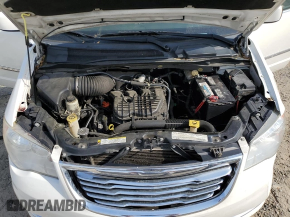 2011 Chrysler Town & Country Touring with VIN 2A4RR5DG7BR712588, listed as a Copart auction lot 54236425 with 252,748 mi miles and Clean Title. Bid and sale history available at DreamBid. Image 12.