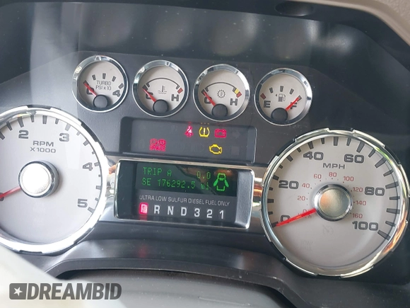 2008 Ford F-250 XL with VIN 1FTSW21R98EC18369, listed as a IAAI auction lot 41422624 with 176,292 mi miles. Bid and sale history available at carsss.com. Image 7.