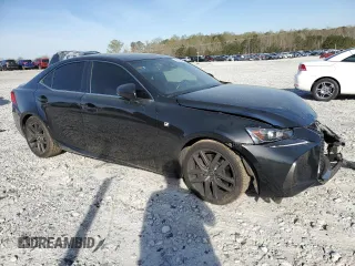 2017 Lexus IS with VIN JTHBA1D24H5051103, listed as a Copart auction lot 50579145 with 67,665 mi miles and Salvage Title. Bid and sale history available at carsss.com. Image 4.