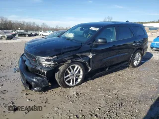 2023 Dodge Durango GT Plus with VIN 1C4RDJDG1PC688012, listed as a Copart auction lot 42230925 with 16,951 mi miles and Salvage Title. Bid and sale history available at carsss.com. Image 1.