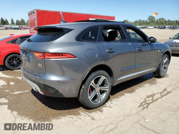 2017 Jaguar F-Pace S z VIN SADCM2BV1HA488777, wystawiony jako Copart lot #53279475 z przebiegiem Nie podano mil oraz Szkoda całkowita • Salvage title. Historia ofert i sprzedaży dostępna na DreamBid. Obrazek 3.