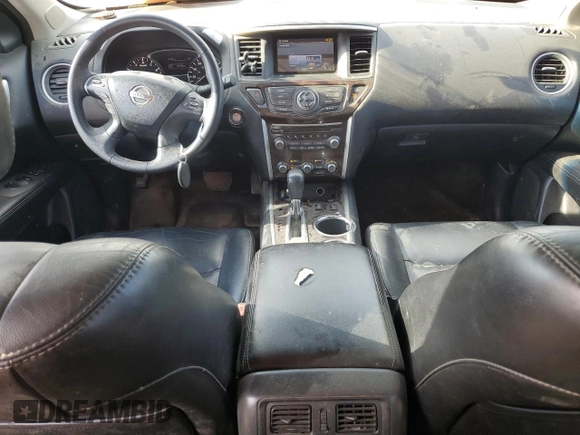 2013 Nissan Pathfinder SV with VIN 5N1AR2MN6DC680563, listed as a Copart auction lot 54329765 with 156,509 mi miles and Salvage title. Bid and sale history available at DreamBid. Image 8.