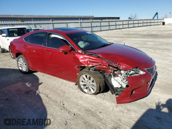 2013 Lexus ES 300h Hybrid with VIN JTHBW1GG6D2023419, listed as a Copart auction lot 47447185 with 0 mi miles and Salvage Title. Bid and sale history available at carsss.com. Image 4.