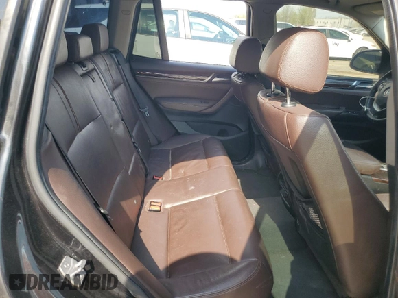 2015 BMW X3 xDrive28i with VIN 5UXWX9C52F0D56896, listed as a Copart auction lot 53823745 with 158,101 mi miles and Clean Title. Bid and sale history available at DreamBid. Image 11.