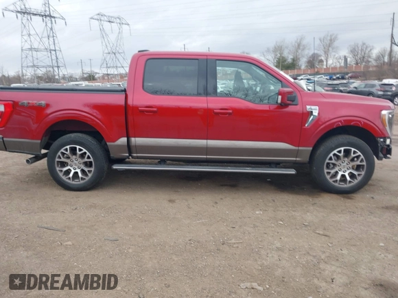 2022 Ford F-150 XL with VIN 1FTFW1E87NFC15893, listed as a IAAI auction lot 41673391 with 26,979 mi miles. Bid and sale history available at carsss.com. Image 14.