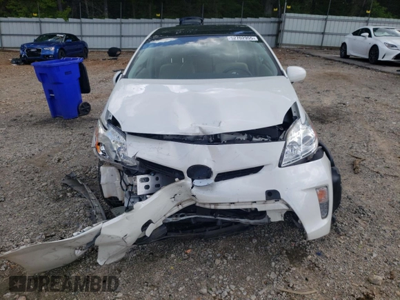 2015 Toyota Prius Four with VIN JTDKN3DU6F0466758, listed as a Copart auction lot 52702955 with 58,595 mi miles and Salvage Title. Bid and sale history available at DreamBid. Image 5.