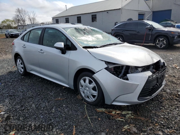 2024 Toyota Corolla LE with VIN 5YFB4MDE5RP108885, listed as a Copart auction lot 49591625 with 26,433 mi miles and Salvage Title. Bid and sale history available at carsss.com. Image 4.