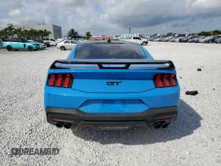 2024 Ford Mustang GT with VIN 1FA6P8CF7R5433731, listed as a Copart auction lot 45878835 with Not provided miles and Non repairable. Bid and sale history available at DreamBid. Image 6.