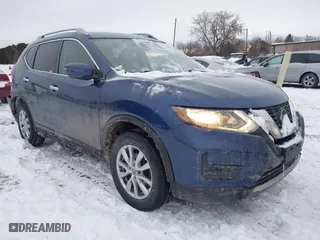2018 Nissan Rogue S with VIN 5N1AT2MV2JC708999, listed as a IAAI auction lot 41188596 with 131,638 mi miles. Bid and sale history available at carsss.com. Image 1.