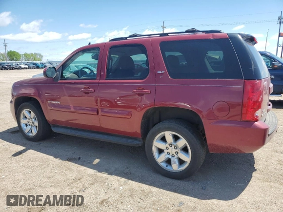 2007 GMC Yukon SLT z VIN 1GKFK13087J294570, wystawiony jako Copart lot #57968375 z przebiegiem 185 186 mil mil oraz Czysty tytuł • Clean title. Historia ofert i sprzedaży dostępna na DreamBid. Obrazek 2.