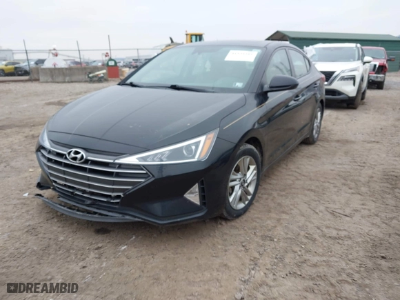 2020 Hyundai Elantra Value Edition with VIN 5NPD84LF4LH617572, listed as a IAAI auction lot 41535581 with 164,056 mi miles. Bid and sale history available at carsss.com. Image 18.