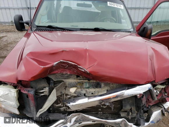 2003 Ford Super Duty F-250 XL with VIN 1FTNW21P93EC88958, listed as a Copart auction lot 66421014 with 0 mi miles and Salvage Title. Bid and sale history available at carsss.com. Image 12.