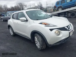 2015 Nissan Juke S with VIN JN8AF5MR2FT507390, listed as a IAAI auction lot 41810303 with 139,356 mi miles. Bid and sale history available at carsss.com. Image 1.
