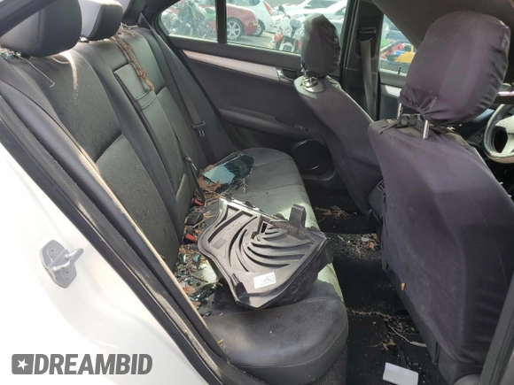 2009 Mercedes-Benz C 300 Sport with VIN WDDGF54X39F213185, listed as a Copart auction lot 51691235 with 128,750 mi miles and Salvage title. Bid and sale history available at DreamBid. Image 10.