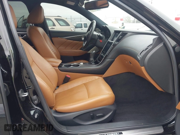 2021 Infiniti Q50 Signature Edition with VIN JN1EV7CP7MM706053, listed as a IAAI auction lot 42036446 with 26,392 mi miles and . Bid and sale history available at DreamBid. Image 5.
