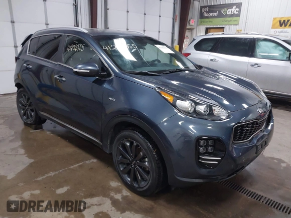 2019 Kia Sportage EX z VIN KNDPNCAC0K7575087, wystawiony jako IAAI lot #41202355 z przebiegiem 31 768 mil mil oraz . Historia ofert i sprzedaży dostępna na DreamBid. Obrazek 1.