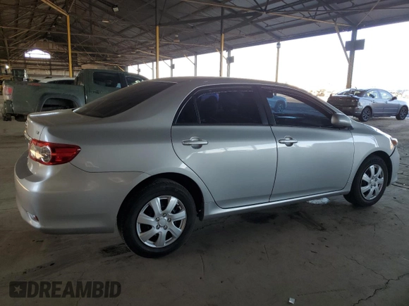 2011 Toyota Corolla L with VIN 2T1BU4EE8BC630267, listed as a Copart auction lot 50102405 with 112,533 mi miles and Salvage Title. Bid and sale history available at carsss.com. Image 3.