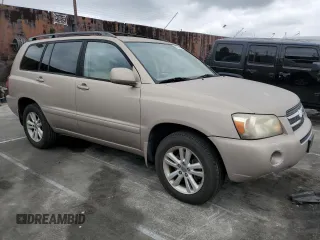 2006 Toyota Highlander Hybrid with VIN JTEDW21AX60008386, listed as a Copart auction lot 54345835 with 213,419 mi miles and Clean Title. Bid and sale history available at carsss.com. Image 4.
