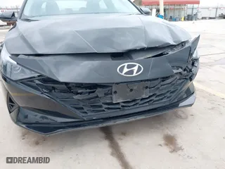 2023 Hyundai Elantra SEL with VIN KMHLM4AG0PU520797, listed as a IAAI auction lot 41681156 with 37,184 mi miles. Bid and sale history available at carsss.com. Image 6.