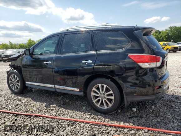 2013 Nissan Pathfinder S with VIN 5N1AR2MN7DC615348, listed as a Copart auction lot 58083035 with 41,949 mi miles and Salvage title. Bid and sale history available at DreamBid. Image 2.
