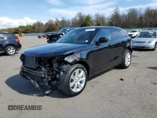 2025 Land Rover Range Rover Velar S with VIN SALYJ2EX2SA801486, listed as a Copart auction lot 74294304 with 55 mi miles and Salvage title. Bid and sale history available at DreamBid. Image 1.