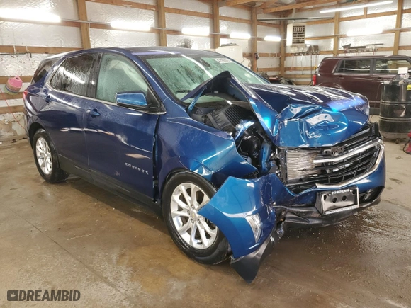 2020 Chevrolet Equinox LT with VIN 2GNAXKEV0L6241477, listed as a Copart auction lot 47590645 with 90,242 mi miles and Salvage Title. Bid and sale history available at carsss.com. Image 4.