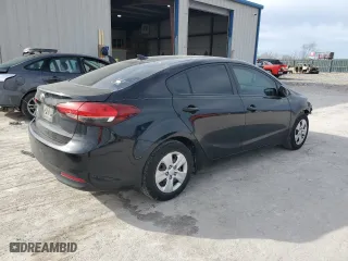 2018 Kia Forte LX with VIN 3KPFK4A77JE214600, listed as a Copart auction lot 46690995 with 144,286 mi miles and Salvage Title. Bid and sale history available at carsss.com. Image 3.