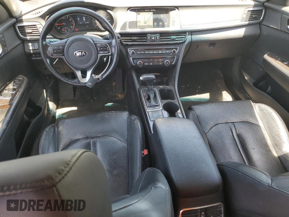 2016 Kia Optima EX z VIN 5XXGU4L31GG058210, wystawiony jako Copart lot #58860925 z przebiegiem 115 730 mil mil oraz Szkoda całkowita • Salvage title. Historia ofert i sprzedaży dostępna na DreamBid. Obrazek 8.