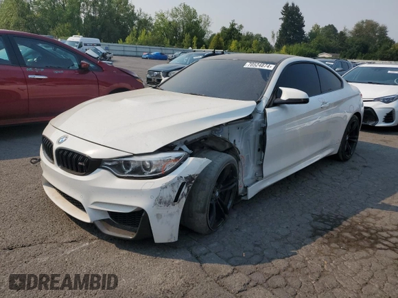 2017 BMW M4 with VIN WBS3R9C52HK709956, listed as a Copart auction lot 70524874 with 63,783 mi miles and Salvage Title. Bid and sale history available at carsss.com. Image 1.